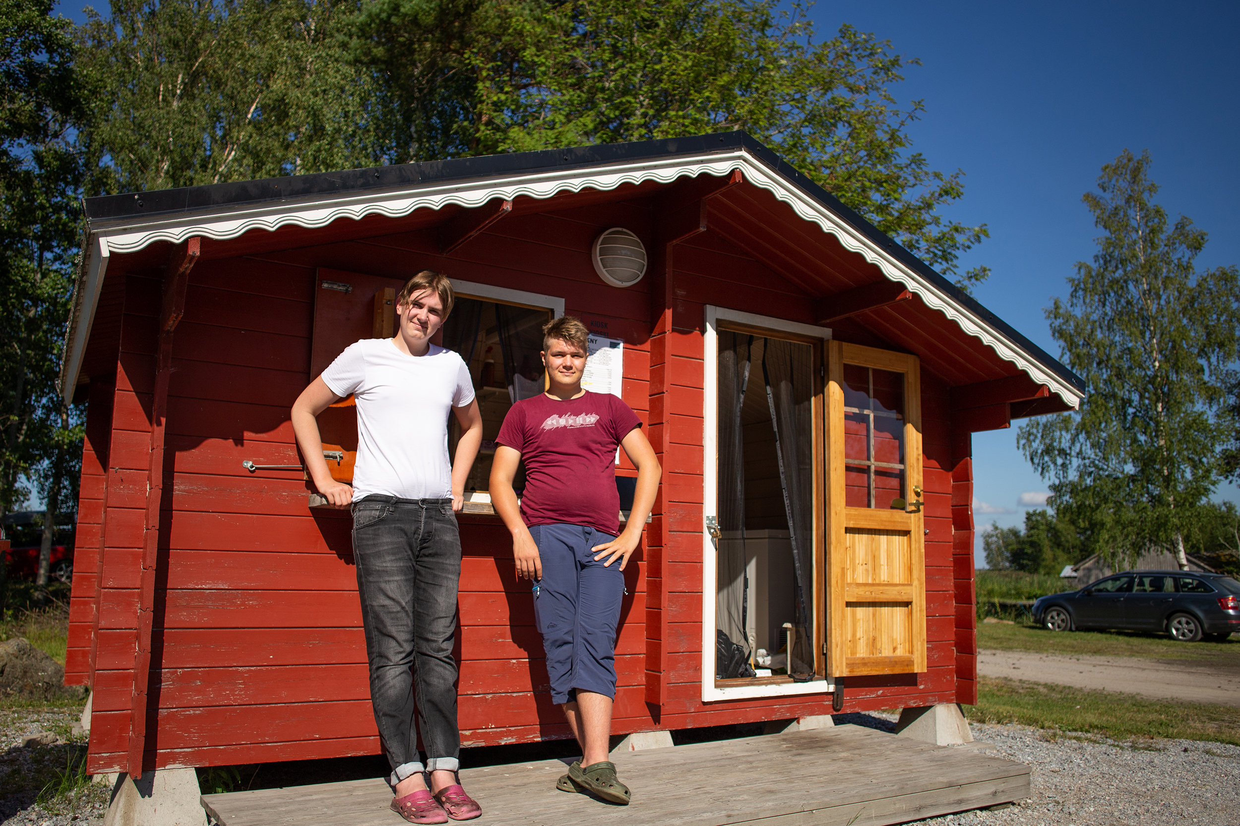 Företagsamma ungdomar driver kioskverksamhet i Malax featured image