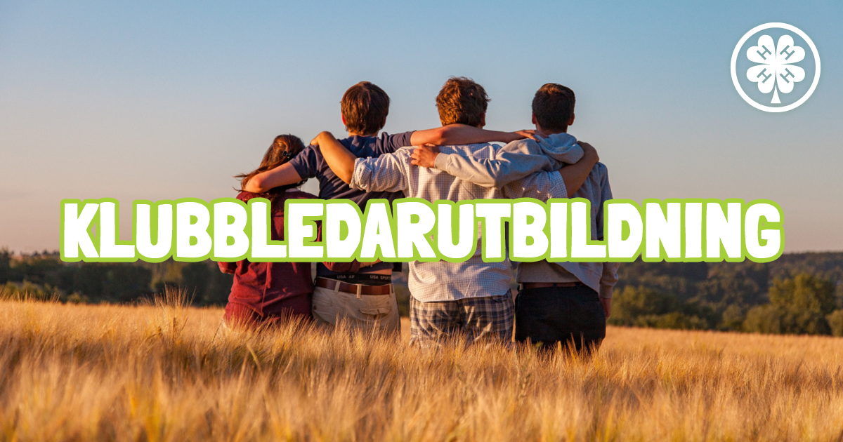 Kom med på 4H klubbledarutbildning 2023 featured image